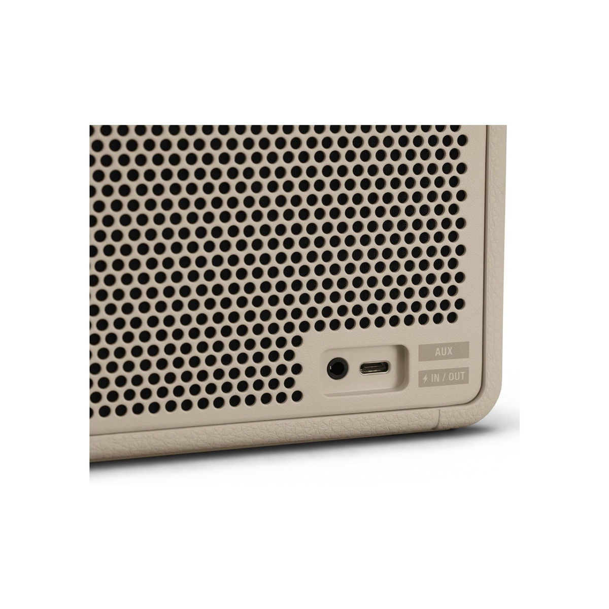 Marshall Middleton Bluetooth Portable Speaker for Outdoor Adventures, 20+ hours of Wireless playtime, water resistant IP67 50W - Cream