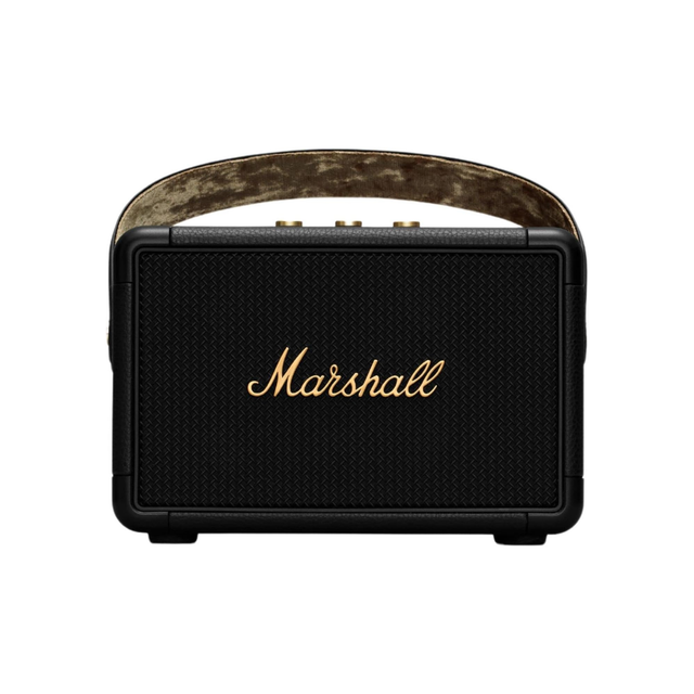 Marshall Kilburn II Bluetooth Portable Speaker - Black & Brass