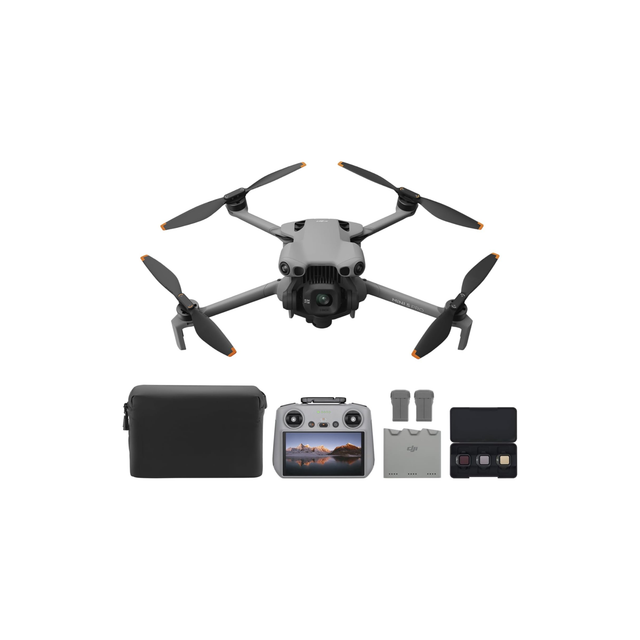 DJI Mini 5 Pro Fly More Combo Plus, DJI RC 2, 1-Inch CMOS, Obstacle Sensing, ActiveTrack 360°, 225° Gimbal Rotation, Extended Battery