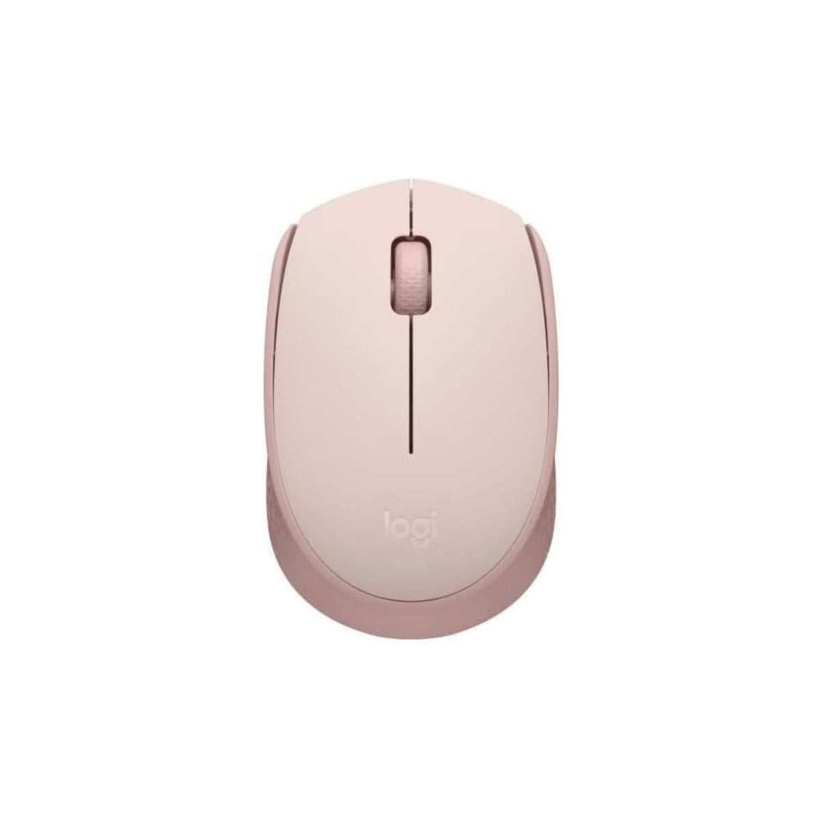 Logitech M171 Wireless Mouse for PC, Mac, Laptop, 2.4 GHz with USB Mini Receiver, Optical Tracking, 12-Months Battery Life, Ambidextrous - Rose