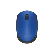 Logitech M171 Wireless Mouse for PC, Mac, Laptop, 2.4 GHz with USB Mini Receiver, Optical Tracking, 12-Months Battery Life, Ambidextrous - Blue