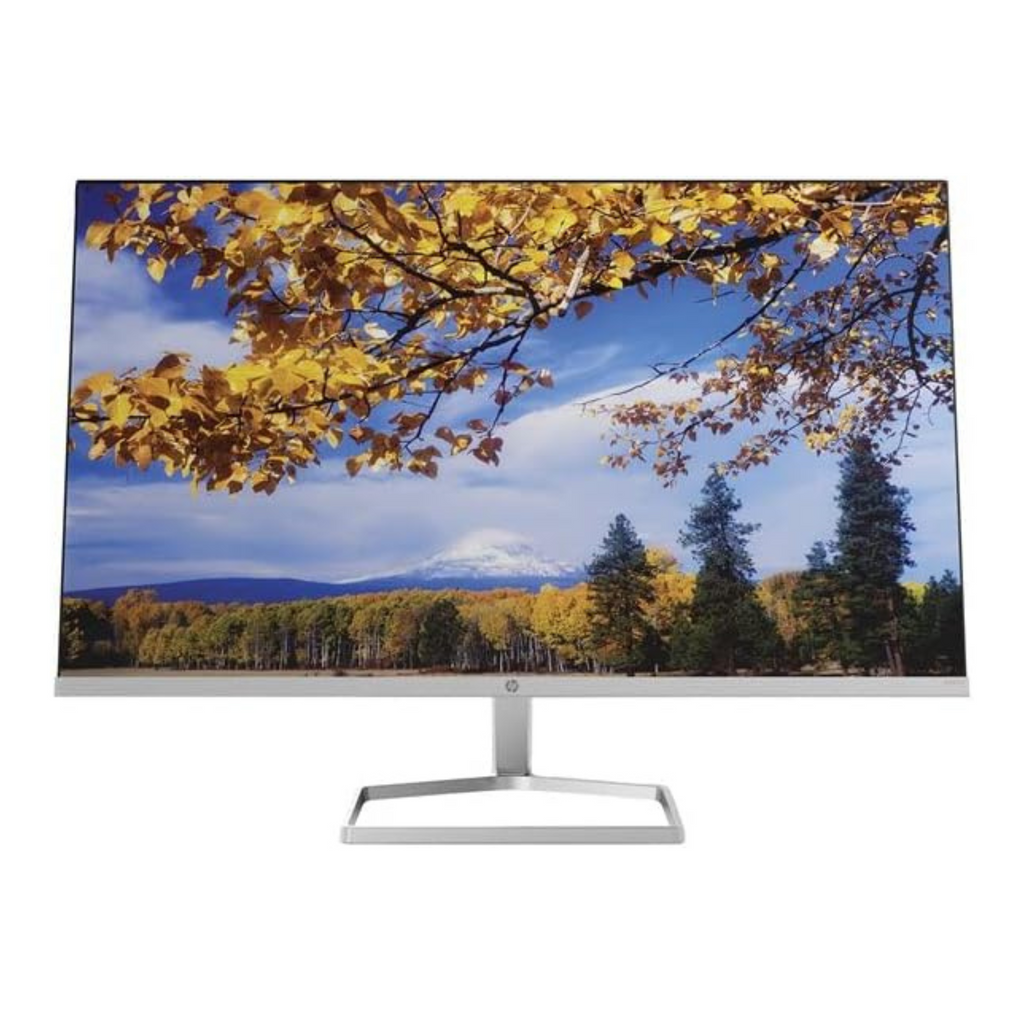 HP M27f Full HD 27" IPS LCD Monitor with AMD FreeSync 2021 Model - Silver Black