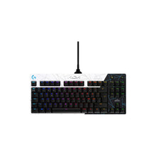 Logitech G PRO K/DA Mechanical Gaming Keyboard, Official League of Legends Gaming Gear, QWERTY Pan Nordic Layout - Black/White