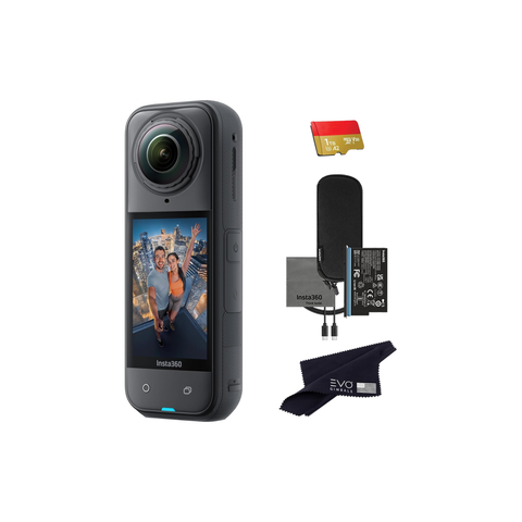 Insta360 X5 - Waterproof 360 Action Camera with 1/1.28