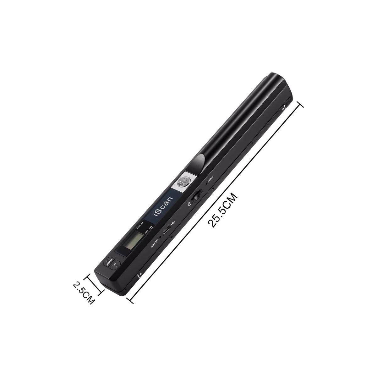 BIGTHREE Handheld Scanners, Wand Scanners, Portable Handheld Scanner, Document Scanner, Long-lasting Availability, for Picture Receipts, Books, JPG/PDF Format Selection, Micro SD Card.