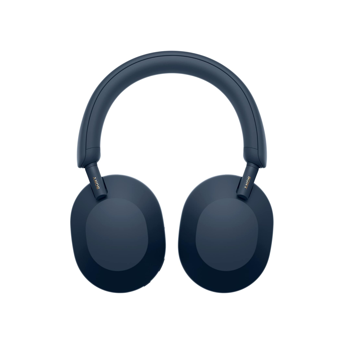 Sony WH 1000XM5 Noise Cancelling Wireless Headphones 30 hours battery life Over ear style Optimised for Alexa and the Google Assistant with built in mic, Midnight Blue, UAE Version - 1-Year warranty