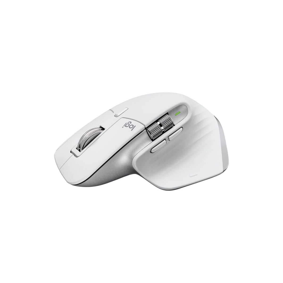 Logitech MX Master 3S - Wireless Performance Mouse with Ultra-Fast Scrolling, Ergo, 8K DPI, Track on Glass, Quiet Clicks, USB-C, Bluetooth, Windows, Linux, Chrome - Pale Grey