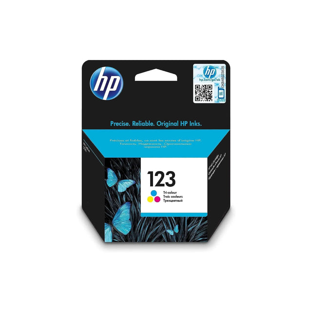 Hp 123 Tri-Colour Original Ink Cartridge HP