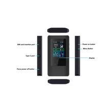 Dpofirs 5G Mobile Hotspot(Without Sim Card), Hotspot Device 5G 16 for Connected Devices, CPU WiFi6 Technology Sharing 5G and 4G LTE Hotspot 10000mAh 5G Portable