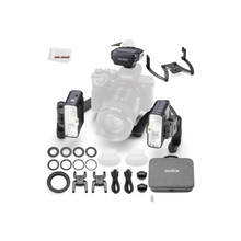 GODOX MF12-DK1 Dental Flash Kit for Sony 2-Light TTL Macro System with X2T-S Trigger and Accessories