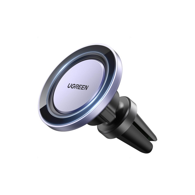 UGREEN Car Phone Holder MagSafe Car Mount, [360° Rotation Super Stable], Magnetic One-hand Operation, No Blocking Air Vent Silicone Clip Accessories, Fit for iPhone 16/15/14/13, Samsung S25/24/23