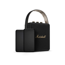 Marshall Stockwell II Wireless Portable Bluetooth Speaker 20+ Hours 20W - Black & Brass