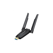 BrosTrend AXE5400 WiFi 6E USB Adapter, Long Range USB WiFi Adapter for PC Desktop Laptop, Tri-Band 6GHz 2402Mbps + 5GHz 2402Mbps + 2.4GHz 574Mbps, Wireless 6 Dongle Wireless Dongle for Windows 11/10