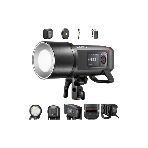 GODOX AD600Pro II All-in-One Outdoor Flash 600Ws TTL Monolight with HSS, 2.4GHz Wireless X System, Rechargeable Battery, Bowens Mount