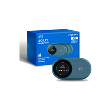 ZTE U10S Pro Blue, 4G+LTE Mobile Wi-Fi 6, Unlocked Cost-Effective Portable Travel Router, Connects 32 Devices, 3000 mAh, 10 Hours Battery Life, Runs on All Worldwide Networks