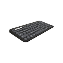 Logitech Pebble Keys 2 K380s, Multi-Device Bluetooth Wireless Keyboard with Customisable Shortcuts, Slim and Portable, Easy-Switch for Windows, macOS, iPadOS, Android, Chrome OS, ARA Layout - Graphite