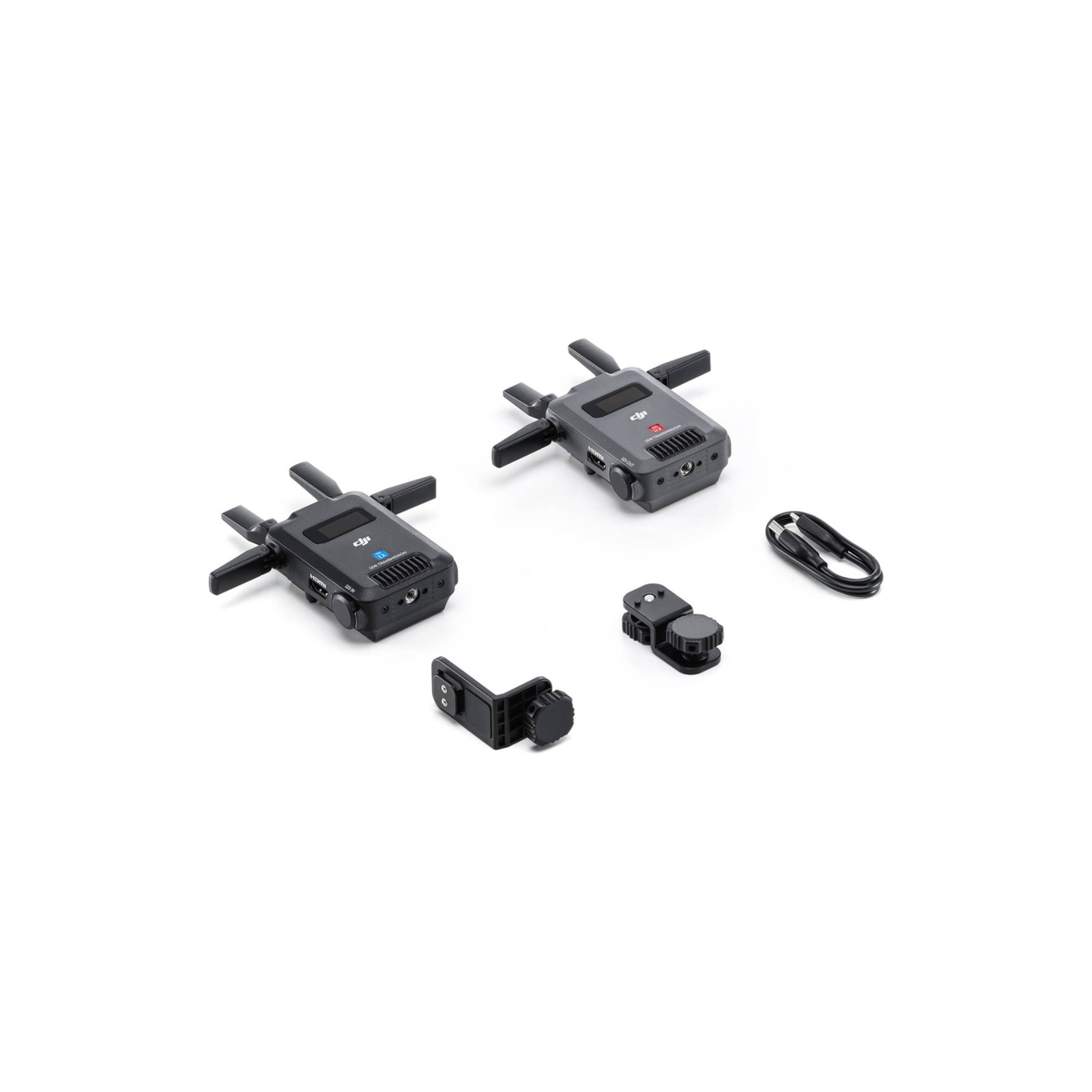 DJI SDR Transmission Combo, Long-Range Wireless System with Tri-Band SDR, 1080p60 Output, HDMI/SDI I/O, Low Latency for Broadcast, Film, and Multi-Device Monitoring | CP.RN.00000397.02