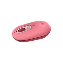Logitech POP Mouse, Wireless Mouse with Customizable Emojis, SilentTouch Technology, Precision/Speed Scroll, Compact Design, Bluetooth, Multi-Device, OS Compatible - Heartbreaker
