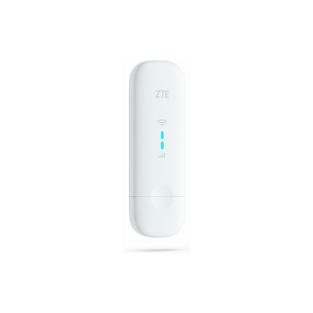 ZTE MF79U, Wingle -CAT4-4G Unlocked WiFi-USB Modem, Low Cost Travel Wi-Fi, 150Mbps, External Antenna Ports, Comes With a 2-Year Warranty- White