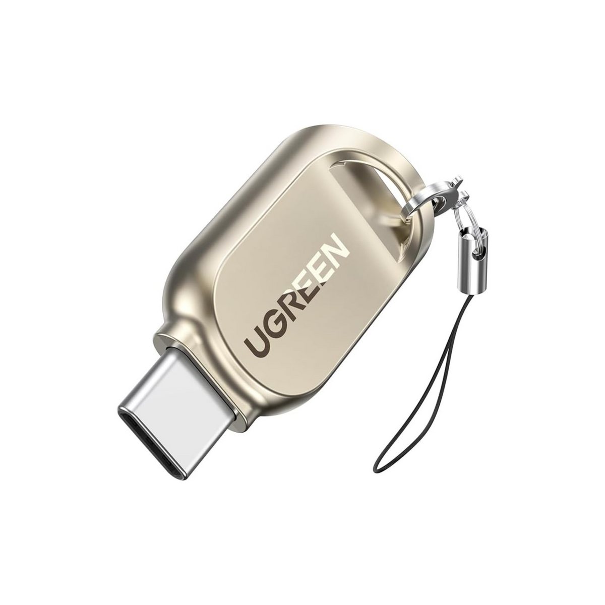 UGREEN Mini Micro SD Card Reader USB C Aluminum TF Memory Card Adapter Compatible for Micro SD, SDXC, TF for iPhone 16/15, MacBook Pro 13/15/16/iPad Pro,S23Ultra S21+/S20/S10