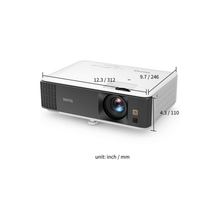 BenQ TK700 4K HDR Gaming Projector | HDMI 2.0 | 16ms Response w/Enhanced Dark Visual Details | 3200 Lumens | 5W Speaker | 2D Keystone | 3D | PS5 Xbox