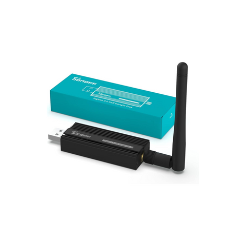 SONOFF ZBdongle-P, Universal Zigbee USB Gateway with Antenna, Works with Alexa & Google Home, IoBroker, Wireless Zigbee 3.0 USB Adapter(1 Pack)