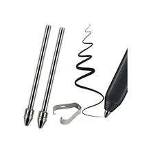 Universal Fit No Worn Out Fine Titanium Alloy Fine Pencil Nibs Compatible with BOOX Pen 2 Pro,iReader,IFLYTEK,Lamy AL-Star Digital Pen, Ballpoint Replacement Tips for eReader Digital Pen,2 Pcs