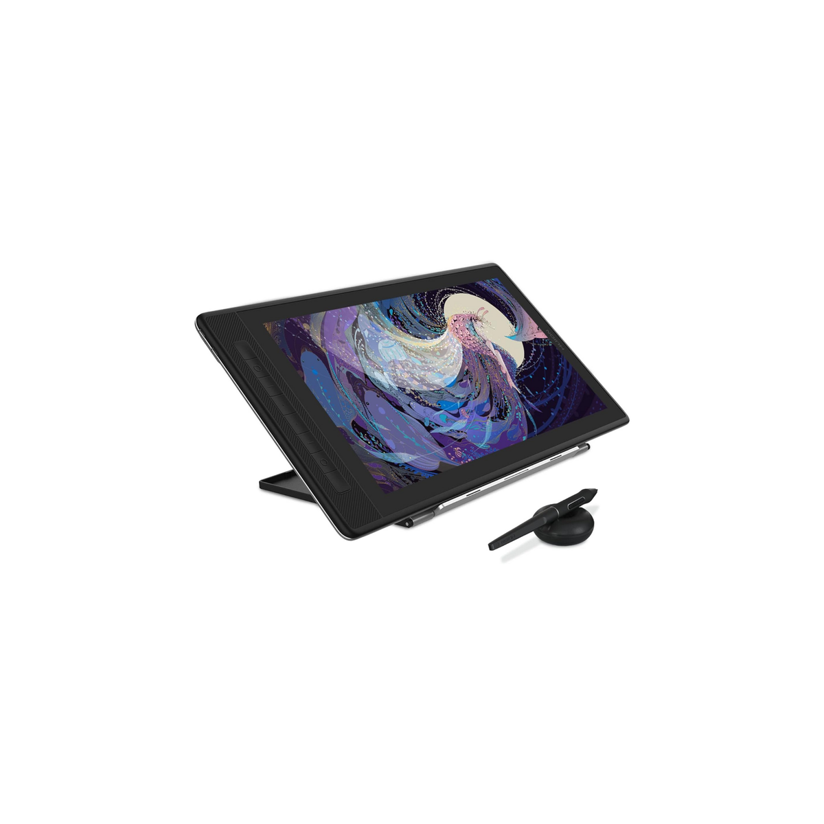 HUION KAMVAS Pro 16 2.5K QHD Drawing Tablet with Screen QLED Full-Laminated Graphics Tablet with Battery-Free Pen, 15.8inch Digital Art Tablet Compatible with Mac, PC, Android & Linux