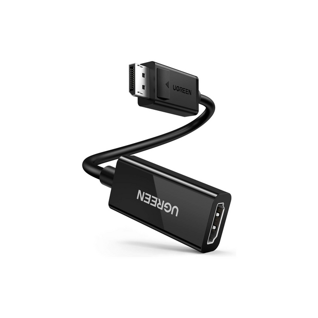 UGREEN DisplayPort to HDMI Adapter 4K 60Hz Male to Female DP to HDMI Converter Video Display Cord for HDTV Monitor Projector Computer