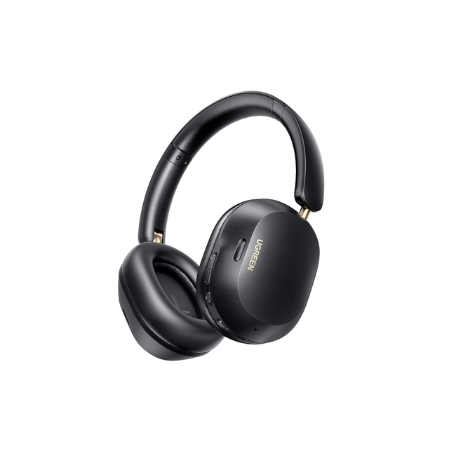 UGREEN HiTune Max5C Headphones Wireless, 75H Playtime, Adaptive Noise Cancelling, Hi-Res Sound Bluetooth 5.4 Over-ear Headsets, Custom EQ Multiple Connection via App, Foldable Retractable Earphones