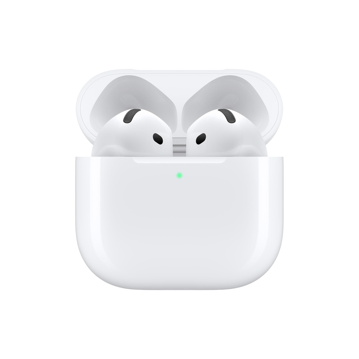 Apple AirPods 4 Wireless Earbuds, Bluetooth Headphones, with Active Noise Cancellation, Adaptive Audio, Transparency Mode, Personalized Spatial Audio, USB-C Charging Case, Wireless Charging, H2 Chip