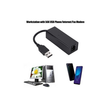 Wendry USB2.0 56K Fax Modem,External Hardware Dial Up V.92 Modem,USB Data Modem,Voice Fax Data Modem/Dongle/Adapter,Computer/Laptop Fax Modem,for Windows 98 SE/ME/2000/XP/Vista/Win 7