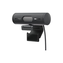 Logitech Brio 500 Full HD Webcam with Auto Light Correction,Show Mode, Dual Noise Reduction Mics, Privacy Cover, Works Microsoft Teams, Google Meet, Zoom, USB-C Cable - Graphite