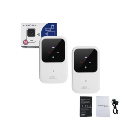 HOUKUNKA Ryokopro Portable WiFi, Muamaryoko Wireless Network, High Speed Smart Router for Anywhere, WiFi Hotspot, Standalone Hotspot (2set)