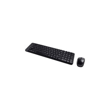 Logitech MK220 Compact Wireless Keyboard and Mouse Combo for Windows, 2.4 GHz Wireless with Unifying USB-Receiver, Wireless Mouse, 24 Month Battery Life, PC/Laptop, QWERTY UK English Layout - Black
