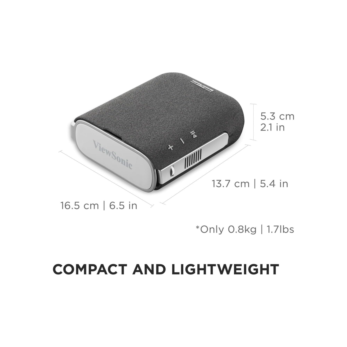 ViewSonic M1X Smart LED Portable Projector with Harman Kardon Speakers