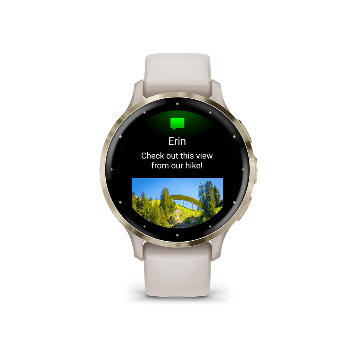 Garmin Amoled Fitness Smartwatch Venu 3S - 41MM Case | Upto 10 Days of Battery Life and Touchscreen Display | Animated Workouts and Garmin Coach