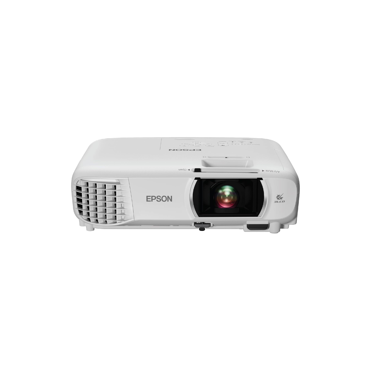 Epson Home Cinema 1100 3-Chip 3LCD Wireless 1080p Projector, Streaming with Apple AirPlay, Miracast, Home Theater/Gaming, 3,400 Lumens Color and White Brightness, Speaker, 16000:1 Contrast, 2x HDMI