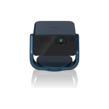 Epson EF-22 Mini Smart Laser Projector with Swivel stand, Full HD, 1000 Lumens, 150 Inch Display with HDR, Google TV, Dolby Atmos Sound, Gaming & Home Cinema – Navy Blue