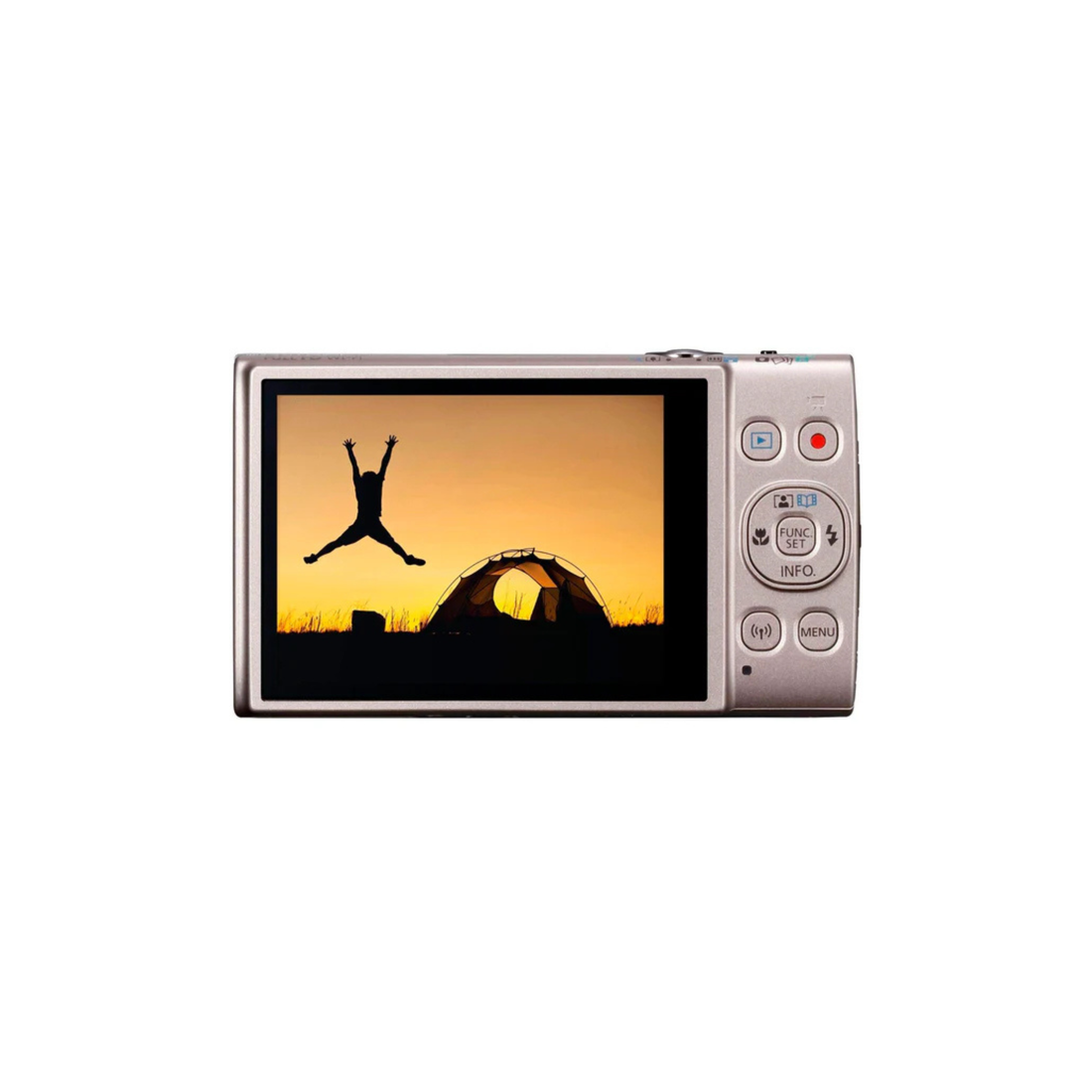 Canon 20.2MP IXY650 Point And Shoot Camera Silver