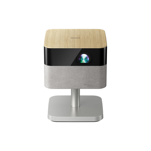 Epson Lifestudio Flex Plus 4K PRO-UHD Portable Lifestyle Projector, 1,000 Lumens of Color and White Brightness, Sound by Bose, Google TV, 3-Chip 3LCD Triple Core Engine, Epson Projection Studio App