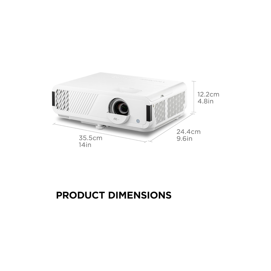 ViewSonic PX749-4K UHD 4K Gaming Projector Designed for Xbox with 4.2ms Response Time