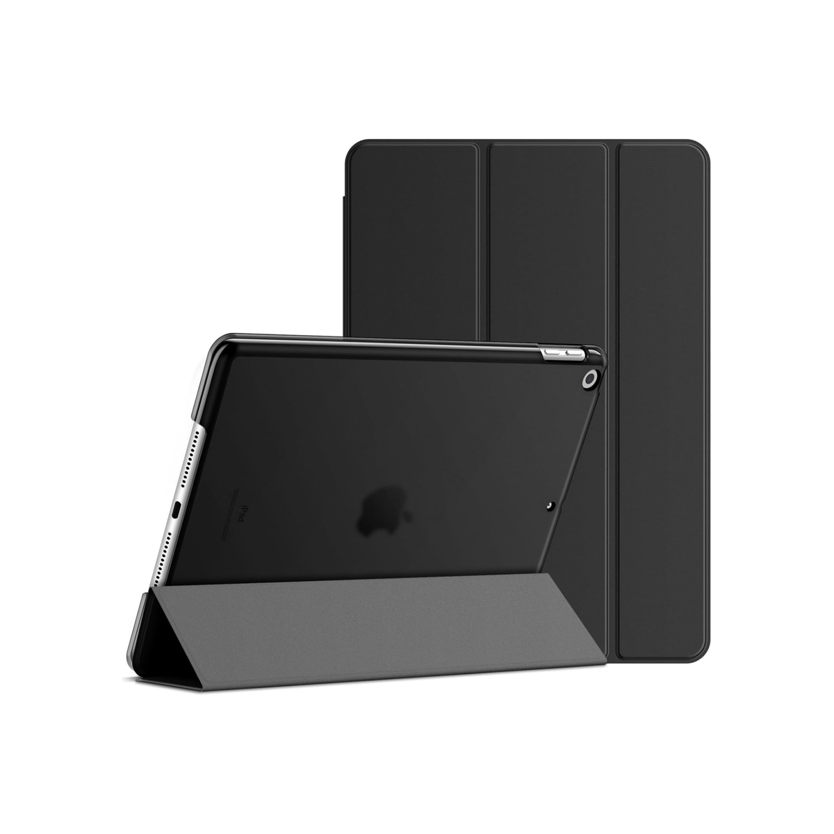 JETech Case for iPad 10.2-Inch (2021/2020/2019 Model, 9/8/7 Generation), Auto Wake/Sleep Cover (Black)