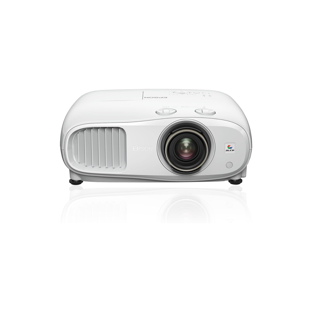 Epson EH-TW7100 3LCD, 4K PRO-UHD, 3000 Lumens, 500 Inch Display, Wide Lens Shift Range, Home Cinema, Streaming and Gaming Projector - White