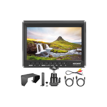 Neewer F100, 7-inch 1280x800 IPS Screen Camera Field Monitor with 1 Mini HDMI, BMPCC AV Cable for FPV, 16 10 or Adjustable Display Ratio for Sony Canon Nikon Olympus (Battery NOT included) | F100