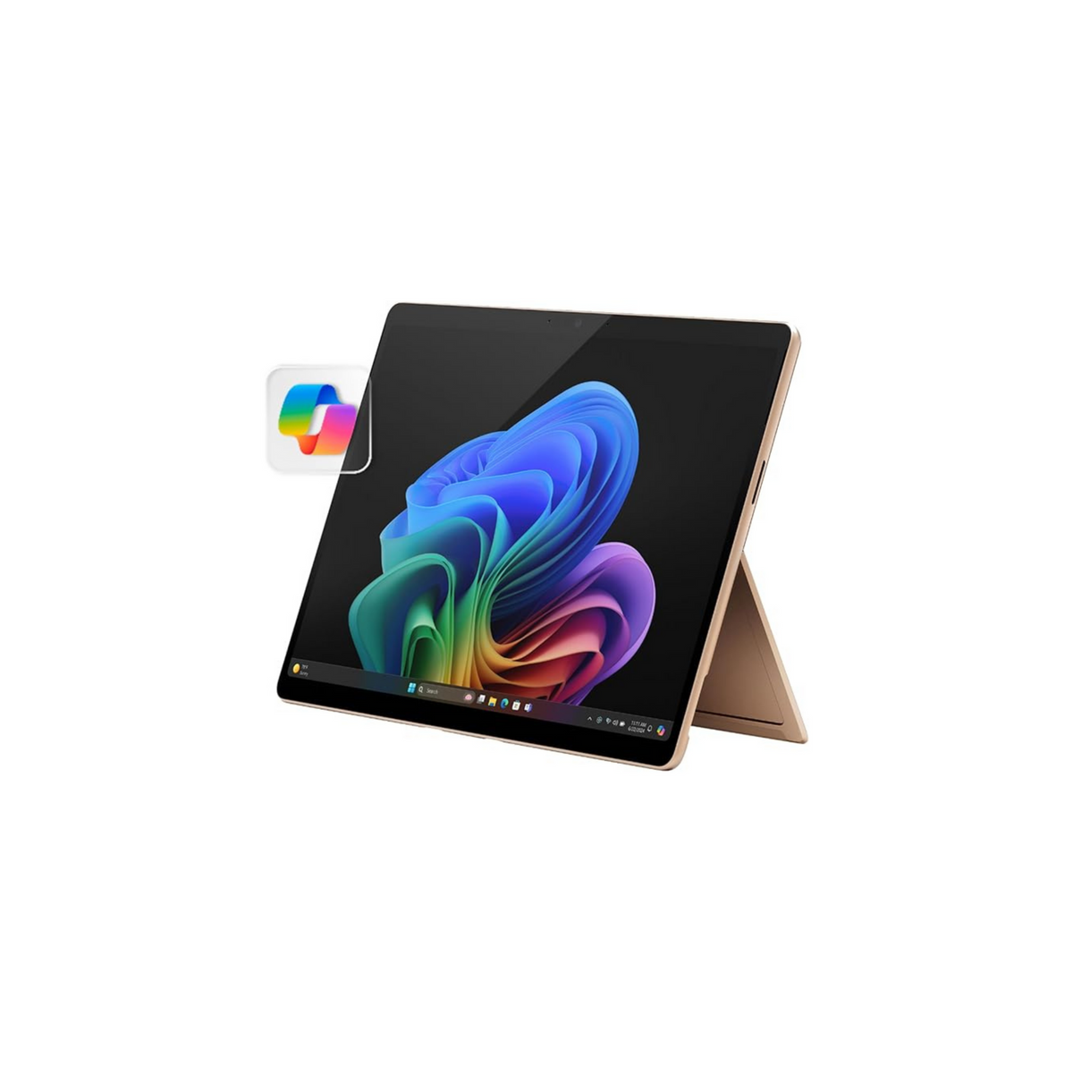 Microsoft Surface Pro (11th Edition - 2024), Copilot+PC, 2 in 1, 13"OLED upto 120Hz Display, Snapdragon X Elite, Qualcomm Hexagon with 45 TOPS NPU, Qualcomm Adreno GPU, 16GB RAM, 512GB SSD, Dune