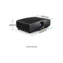 BenQ W2720i 4K UHD Smart Home Theater Projector | 95% DCI-P3 Cinematic Color, HDR10/HLG, 2500 Lumens, Android TV Streaming with AI Cinema Mode, Built in Dolby Atmos 10W speaker