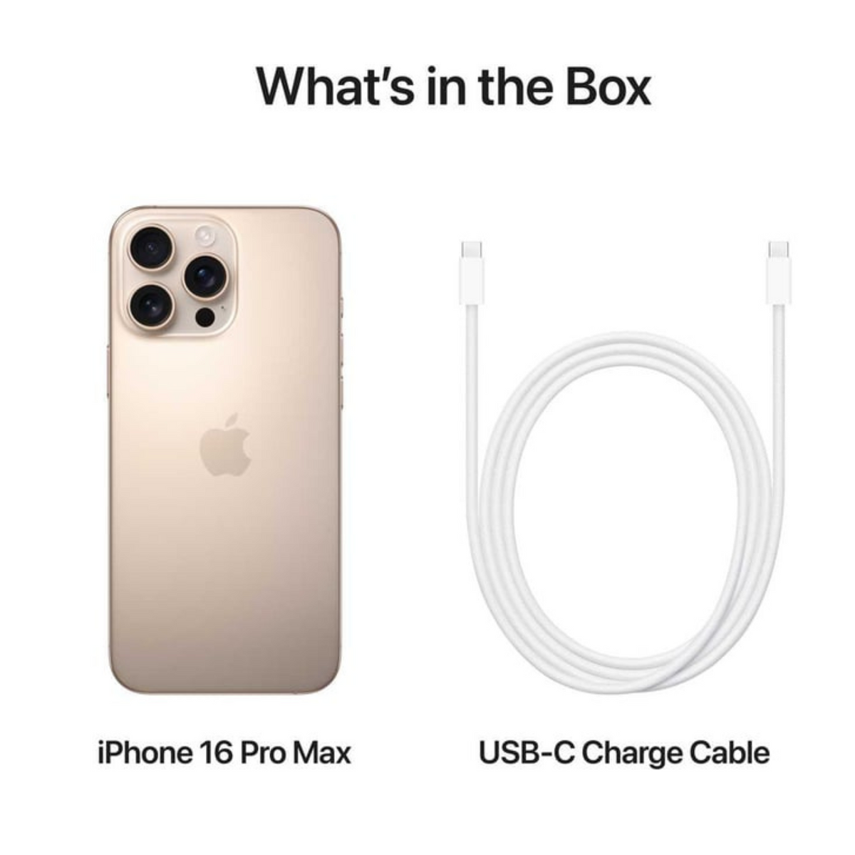 Apple iPhone 16 Pro Max (256GB) – Desert Titanium