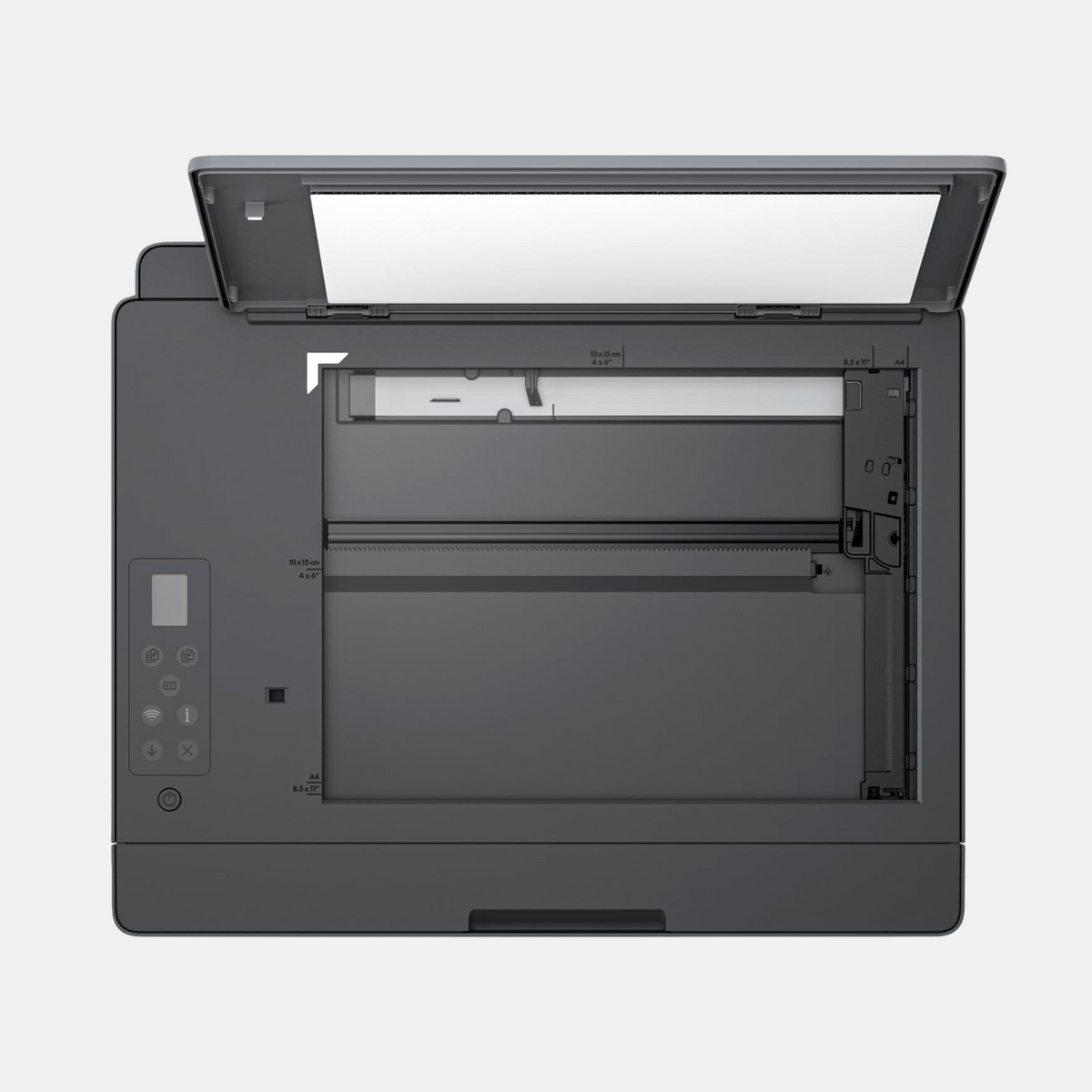 Smart Tank 581 Wireless All In One Printer, Print, Scan, Copy, Print up to 6000 black or 6000 color pages - Grey [4A8D4A] Grey/Black