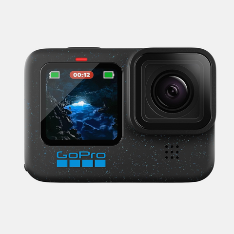 GoPro HERO12 Black - Waterproof Action Camera with 5.3K60 Ultra HD Video, 27MP Photos, HDR, 1/1.9